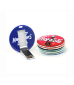 Round Card Flip USB drive