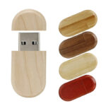 Navigator style wood usb drive