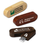 wooden twister style usb drive