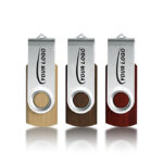 wood swivel style usb drive